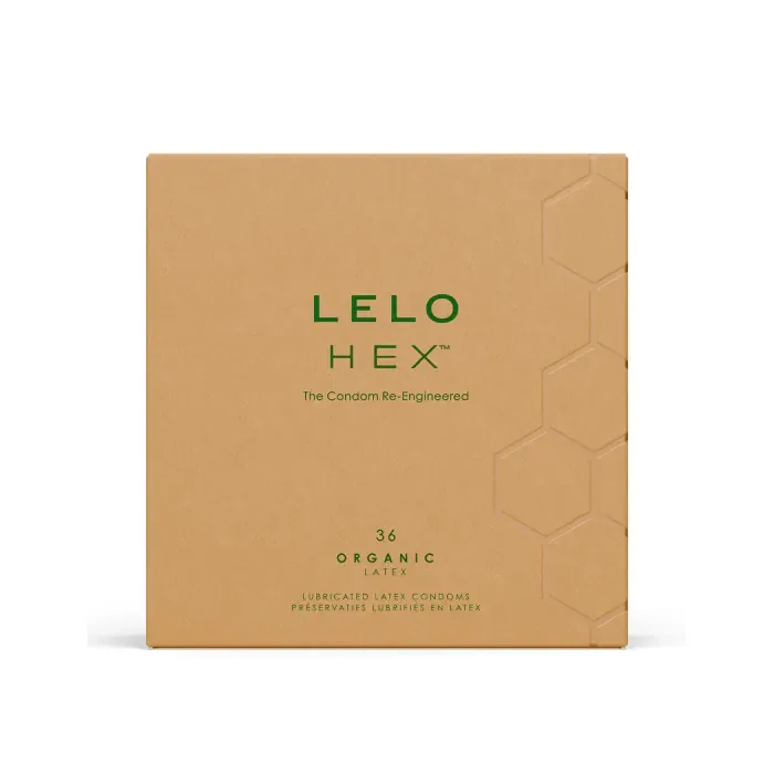 Lelo Hex Condoms Organic 36 Pack