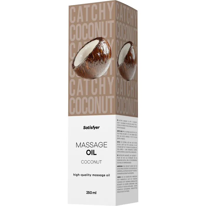 Масажна олія Satisfyer Massage Oil Coconut 250 мл — фото 12