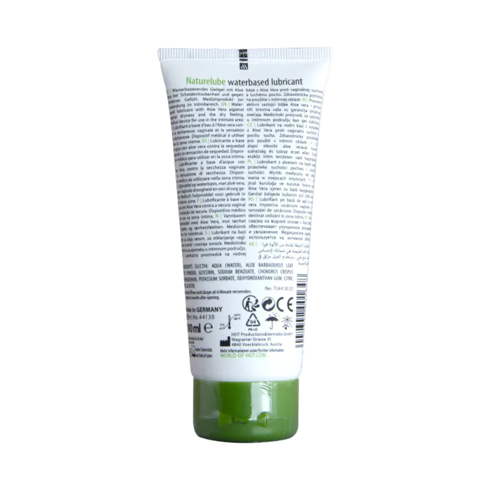Лубрикант HOT NatureLube Aloe Vera 100 мл — фото 2