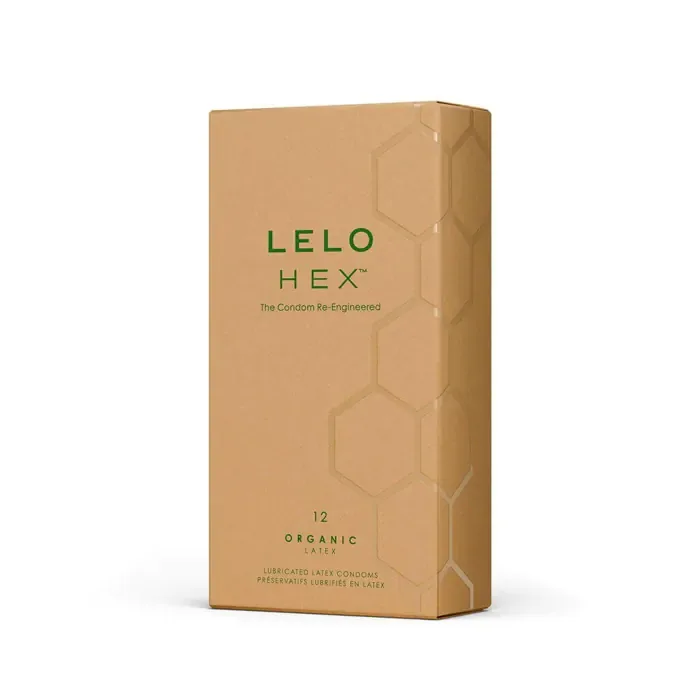 Lelo Hex Condoms Organic 12 Pack