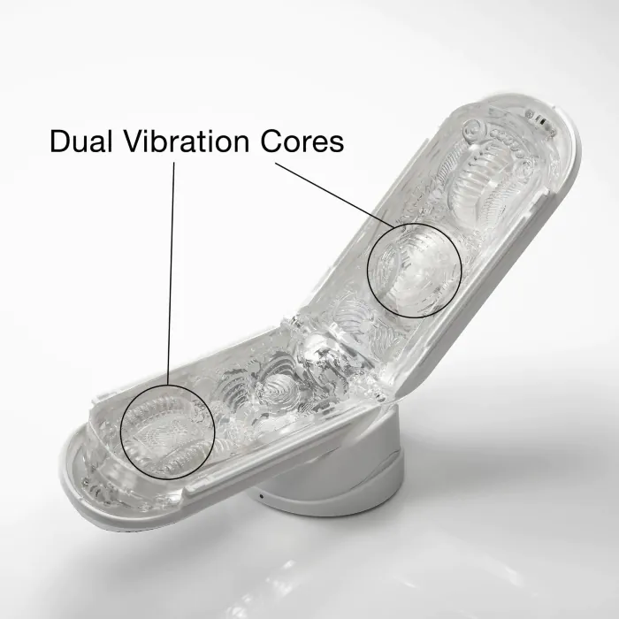 Мастурбатор Tenga Flip Zero Gravity Electronic Vibration White — фото 7