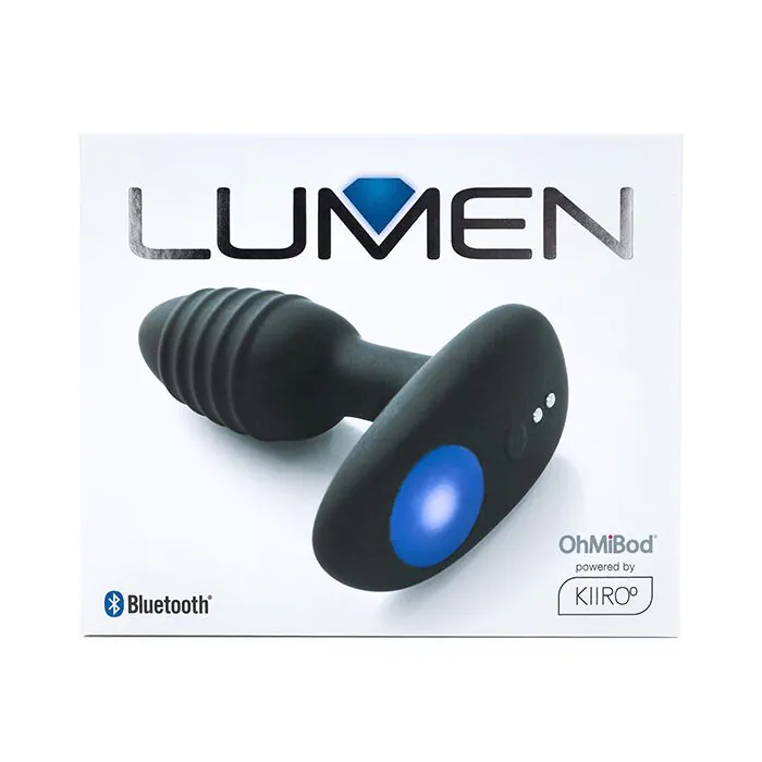 Інтерактивна анальна пробка OhMiBod Lumen powered by KIIROO — фото 7