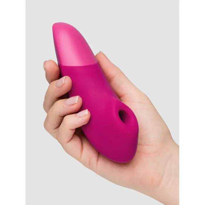 Вакуумний кліторальний стимулятор Womanizer Enhance Pink — фото 16