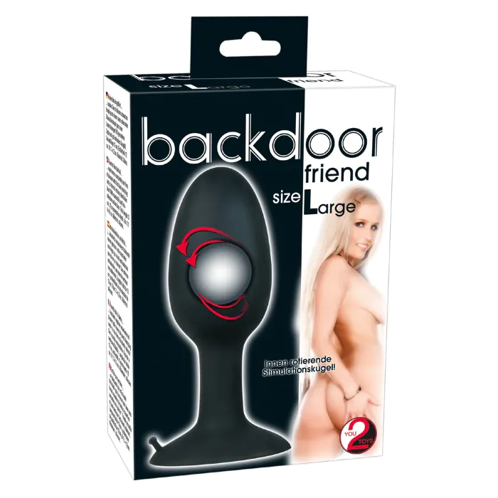 Анальна пробка Велика Large Silicone Plug — фото 2