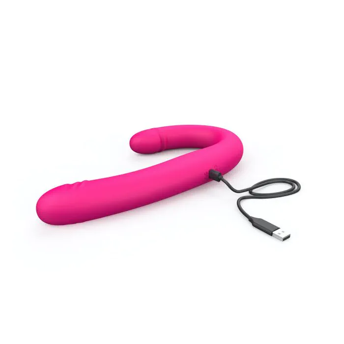 Вібратор-пульсатор двосторонній Dorcel ORGASMIC DOUBLE DO — фото 7