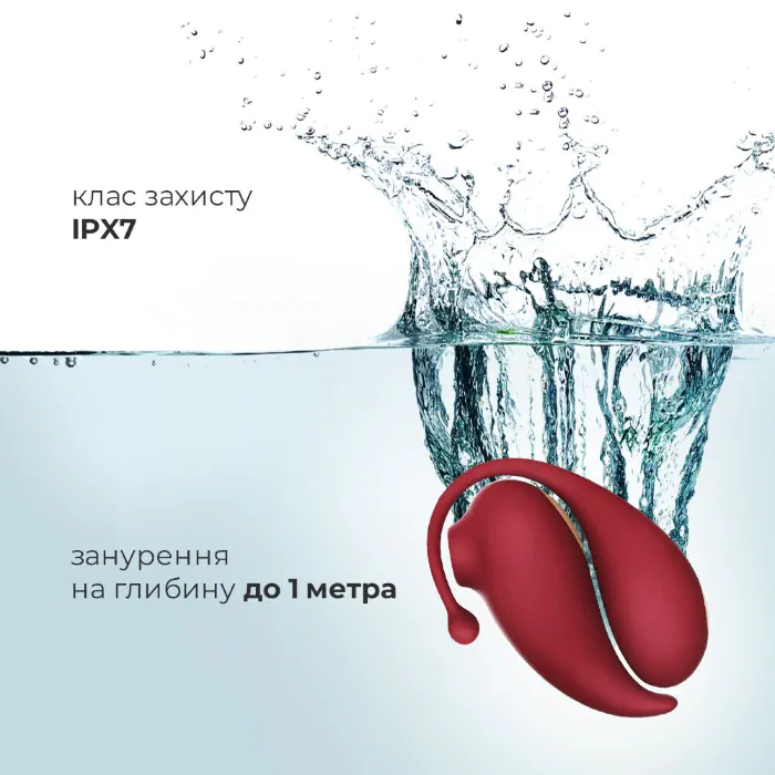Смарт віброяйце та кліторальний стимулятор Adrien Lastic Inspiration — фото 5