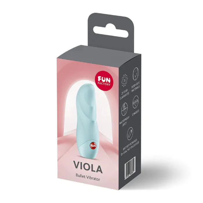 Вібратор Fun Factory Viola Ice Blue — фото 7