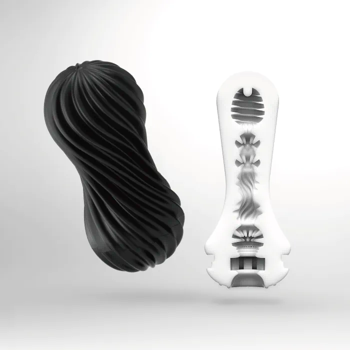 Мастурбатор Tenga Flex Rocky Black — фото 9