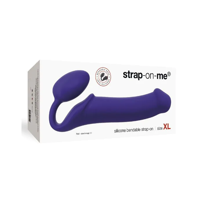 Безремневий страпон Strap-On-Me Violet XL — фото 3