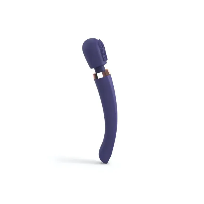 Вібромасажер із силіконовою щіточкою Love to Love Brush Crush Midnight Indigo