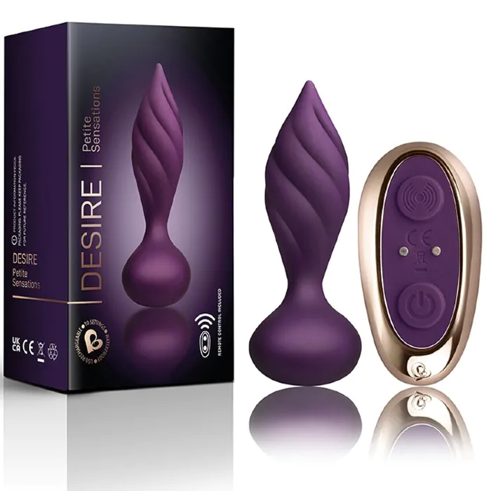 Анальна вібропробка Rocks Off Petite Sensations Desire Purple — фото 3
