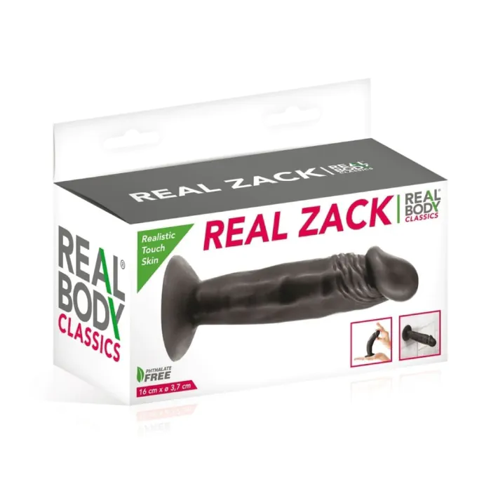 Фалоімітатор Real Body Real Zack Black — фото 4