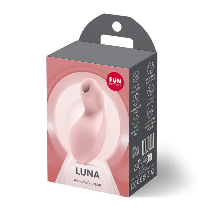 Вакуумний стимулятор Fun Factory Luna Soft Pink — фото 7