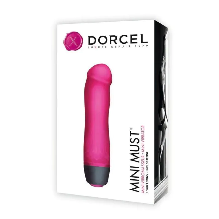 Вібратор Dorcel Mini Must Magenta для клітора та точки G — фото 3