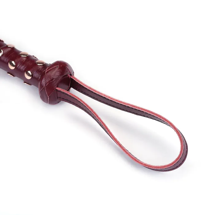 Флогер Liebe Seele Wine Red Studded Flogger — фото 2