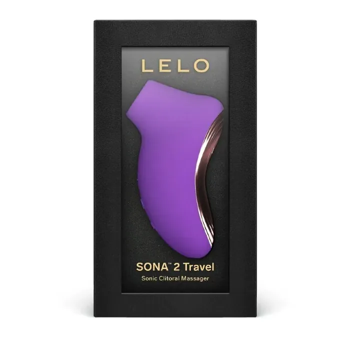 Звуковий стимулятор клітора LELO SONA 2 Travel Purple — фото 4
