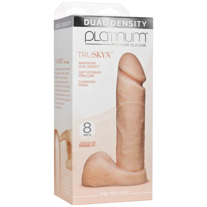 Фалоімітатор Doc Johnson Platinum TRUSKYN модель 8 — фото 3