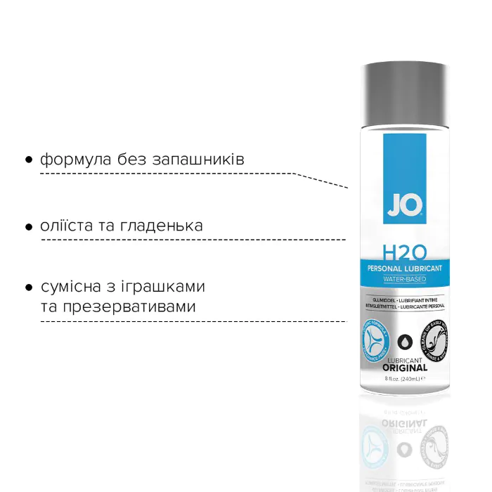 Лубрикант водній основі JO H2O Original 240 мл — фото 3