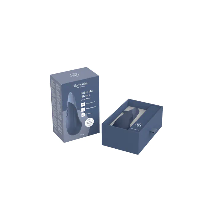 Вібратор Womanizer Vibe Dark Blue​ — фото 12