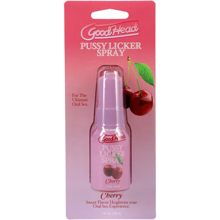 Спрей для кунілінгусу Doc Johnson GoodHead Pussy Licker Spray Cherry 29 мл — фото 2