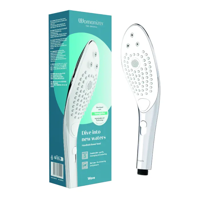 Насадка для душу Womanizer Wave Chrome — фото 15