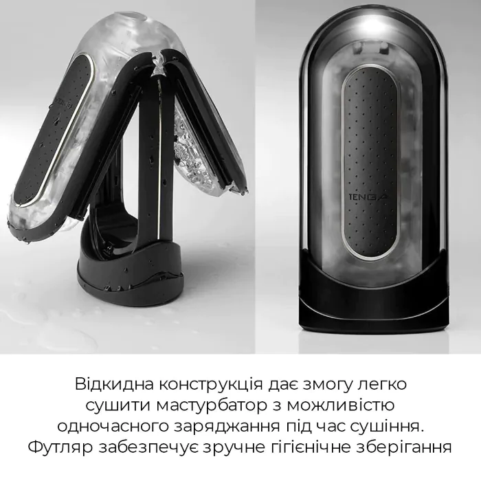 Мастурбатор Tenga Flip Zero Electronic Vibration Black — фото 12