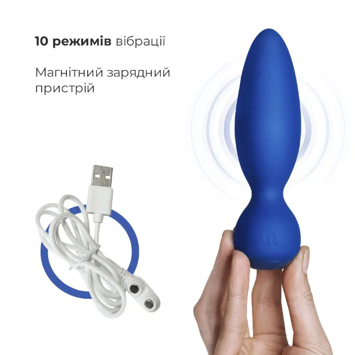 Анальна вібропробка Adrien Lastic Little Rocket — фото 4