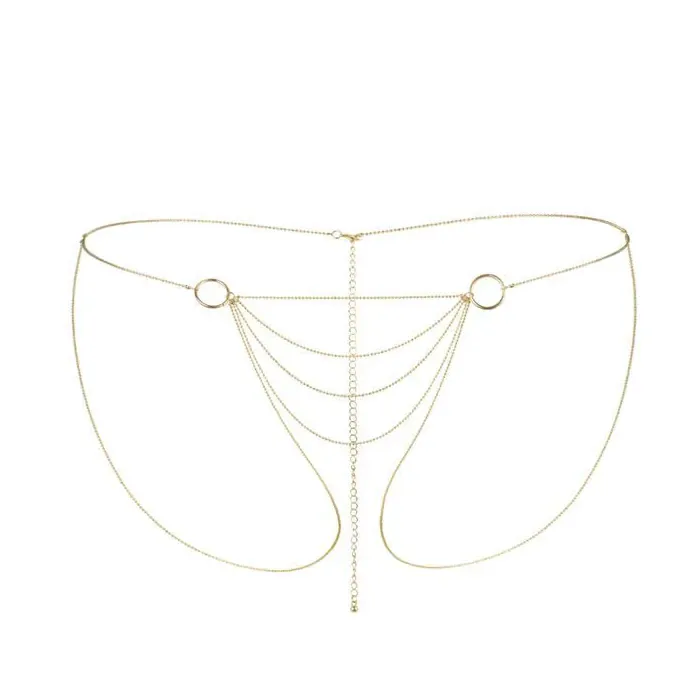 Ланцюжок-трусики Bijoux Indiscrets Magnifique Bikini Chain Gold — фото 2