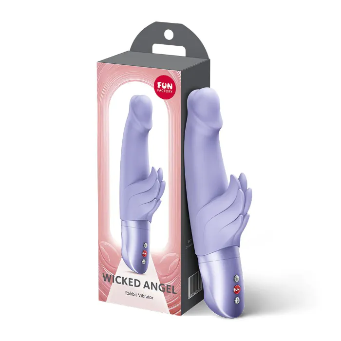Вібратор-кролик Fun Factory Wicked Angel Purple — фото 7