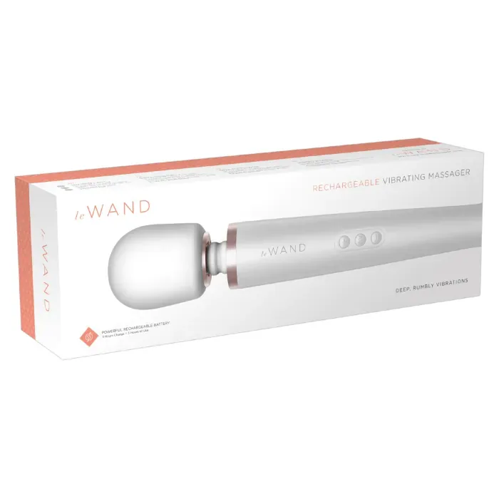 Вібратор le Wand Pearl White — фото 2