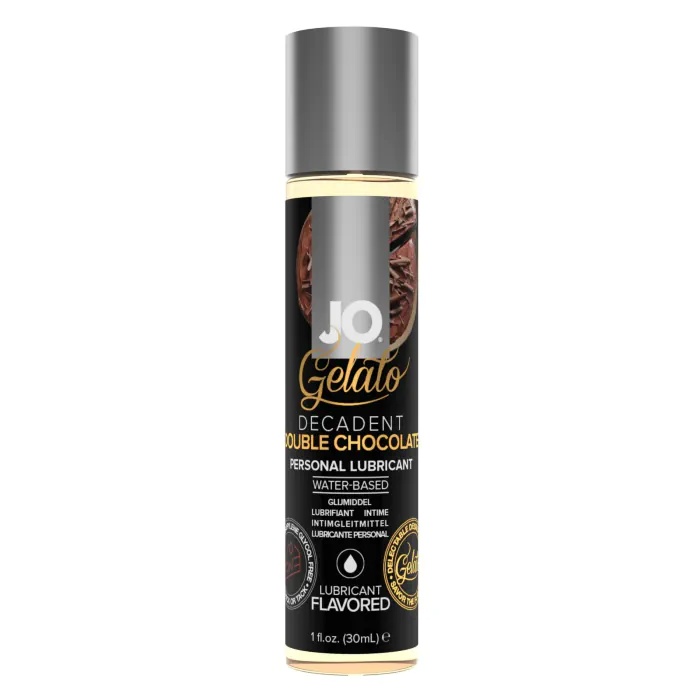Лубрикант на водній основі JO Gelato Double Chocolate 30 мл — фото 2