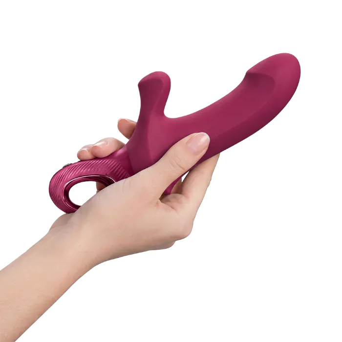Пульсатор Fun Factory Bi Stronic Curve Wine Red — фото 7