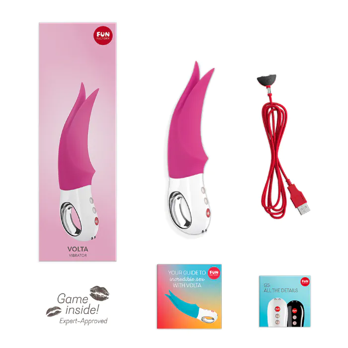 Вібратор Fun Factory Volta Pink — фото 7