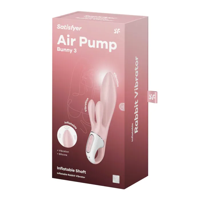 Вібратор Satisfyer Air Pump Bunny 3 — фото 8