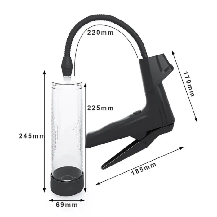 Вакуумна помпа Men Powerup MEN Air Gun Penis Pump — фото 3