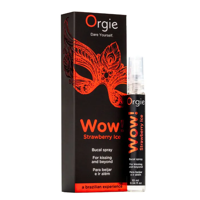 Спрей для орального сексу Orgie Wow! Strawberry Ice 10 мл