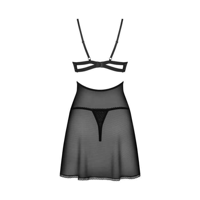 Бебі-дол Obsessive Nutris babydoll & thong — фото 9
