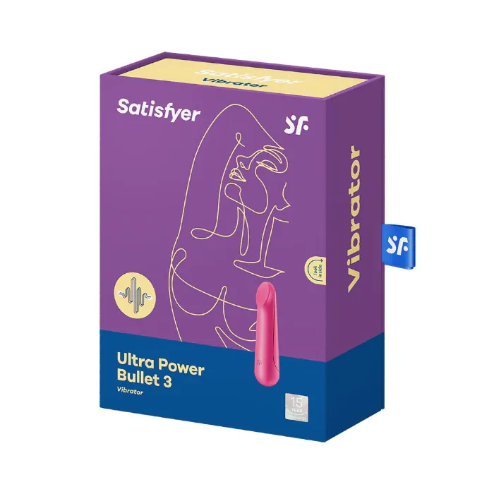 Вібратор для клітора Ultra Power Bullet 3 Red — фото 6