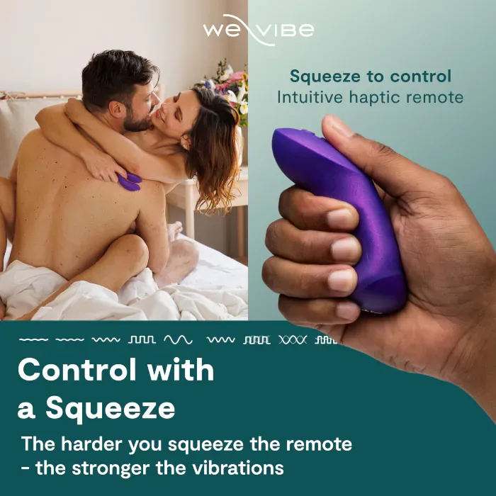 Парний смартвібратор We-Vibe Chorus Pro Cosmic purple — фото 34
