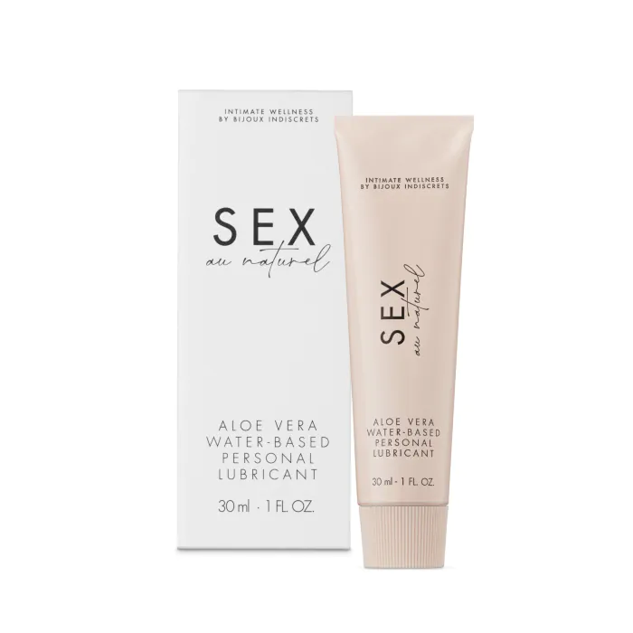 Лубрикант на водній основі Bijoux Indiscrets Sex au Nature Aloe Vera 30 мл — фото 2