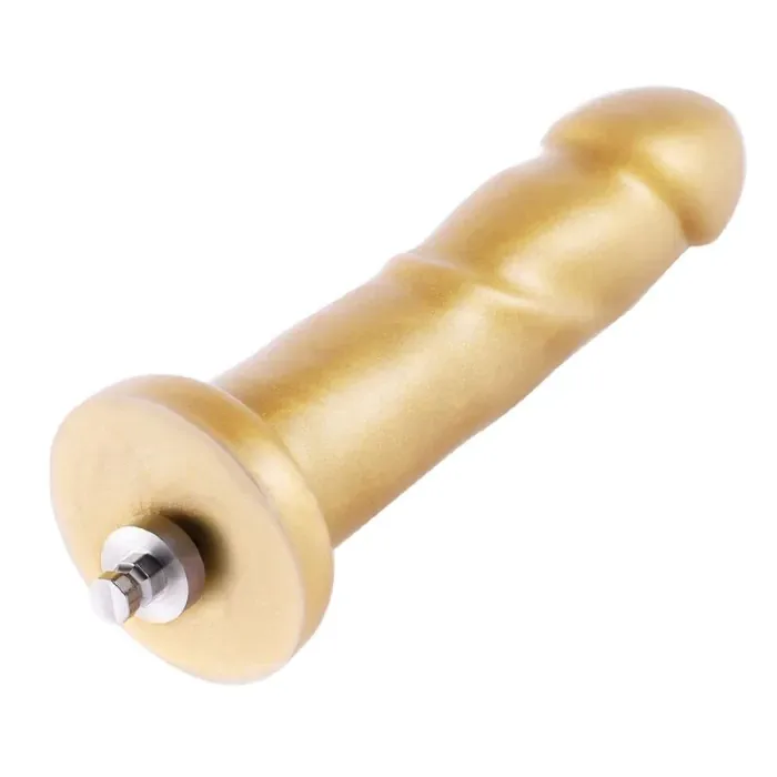 Фалоімітатор Hismith 6.8″ Golden Silicone Dildo — фото 2