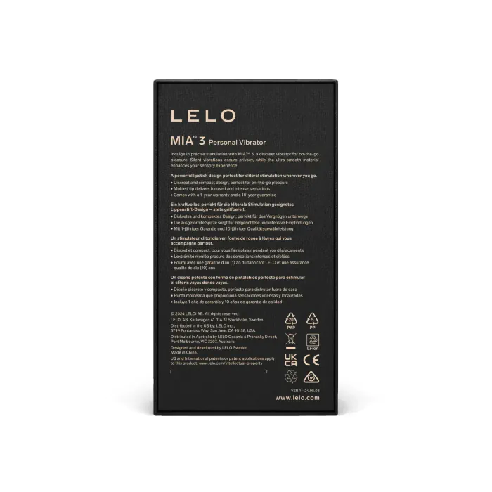 Віброкуля Lelo Mia 3 Black — фото 10