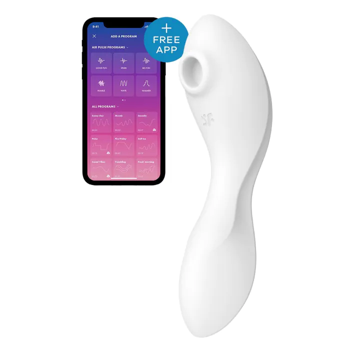 Вакуумний смартвібратор Satisfyer Curvy Trinity 5 + White — фото 2