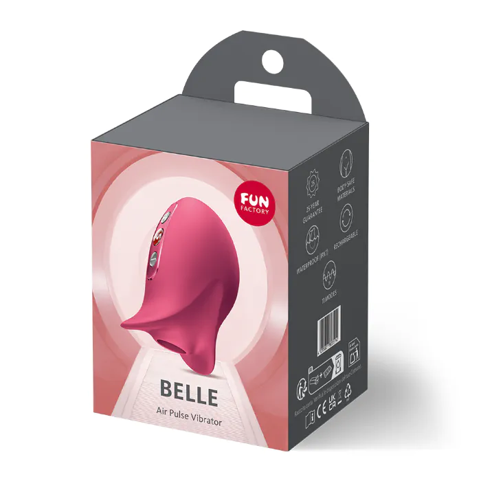 Вакуумний стимулятор Fun Factory Belle Raspberry — фото 8