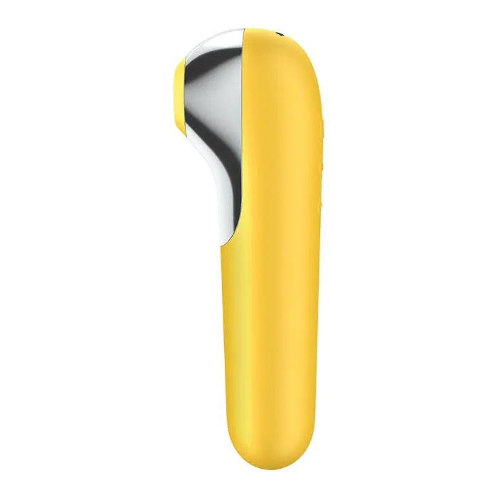 Смарт вібратор та вакуумний стимулятор 2-в-1 Satisfyer Dual Love Yellow — фото 3