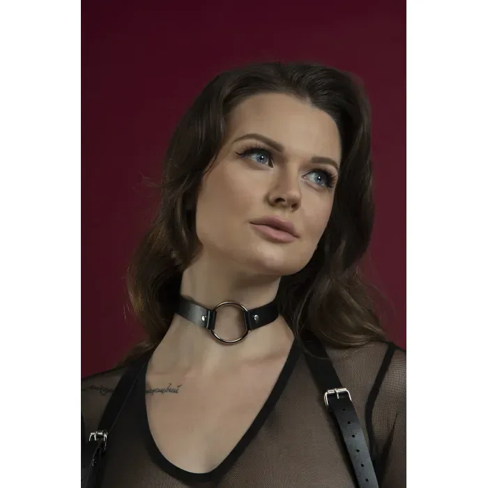 Чокер Feral Feelings O-Ring Collar Black