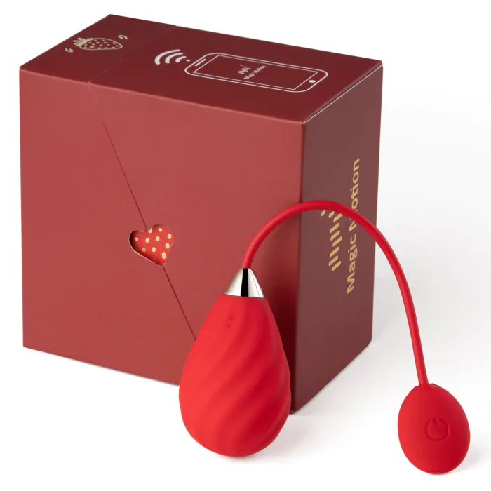 Смарт-віброяйце Magic Motion Sundae Red — фото 10
