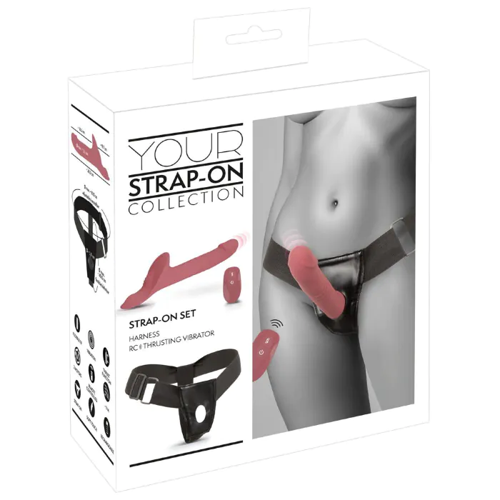 Страпон You2Toys Strap-On Set Pink — фото 15