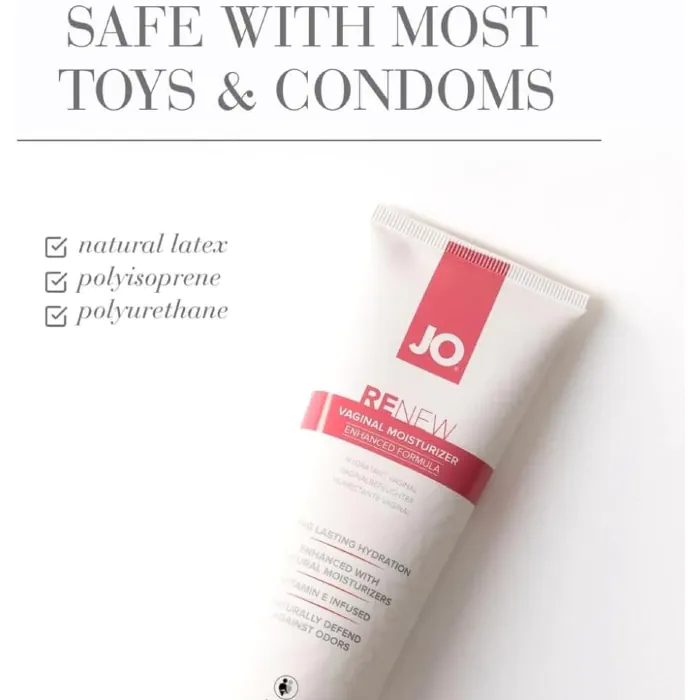 Зволожуючий відновлювальний крем Jo Renew Vaginal Moisturizer 120 мл — фото 6
