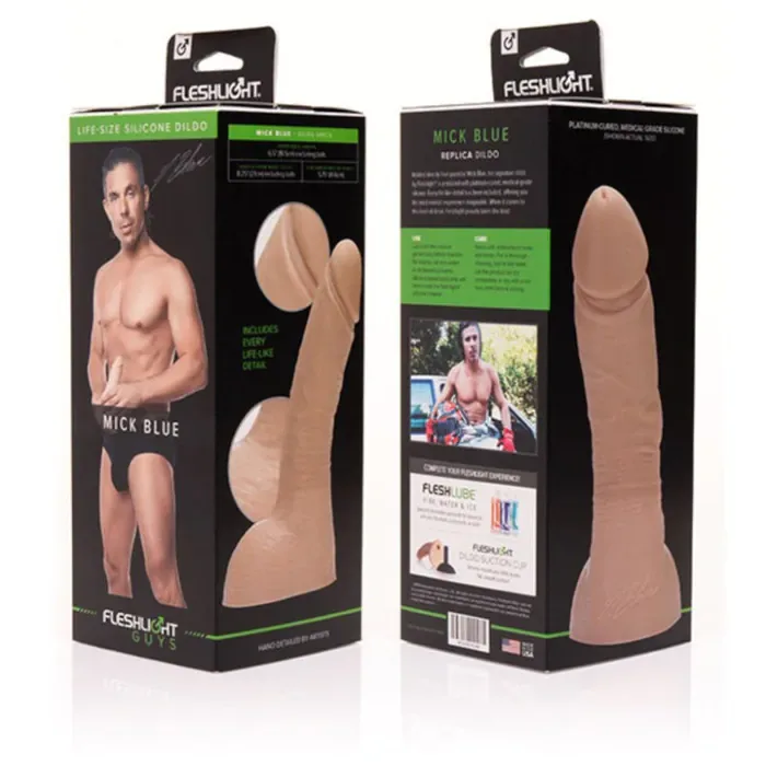 Фалоімітатор Fleshlight Guys Mick Blue Dildo — фото 4